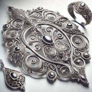 Artisan crafted silver Jewelry