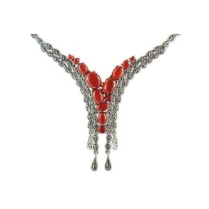 Marcasite Jewelry Necklace